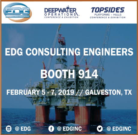 EDG Deepwater Topsides Booth