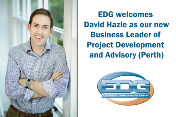EDG Perth Welcomes David Hazle