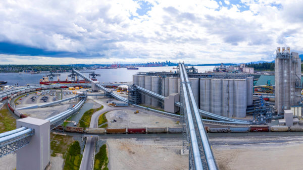 G3TV Vancouver Canada High Capacity Grain Elevator - EDG Inc