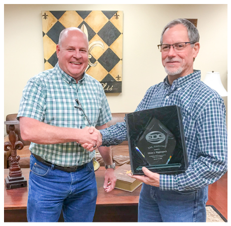 Glenn Waguespack - EDG Inc - 30 Years of Service