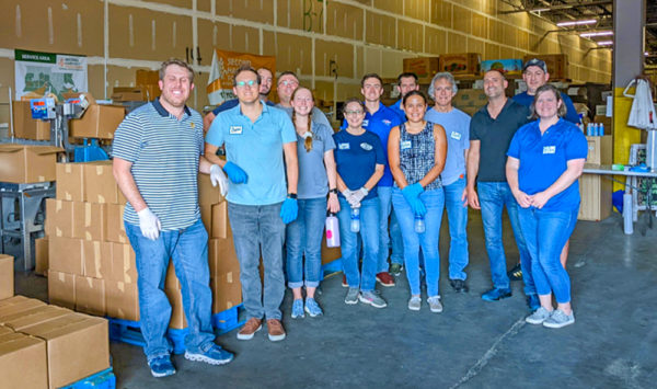 EDG Inc Community Service at Second Harvest Food Bank of New Orleans