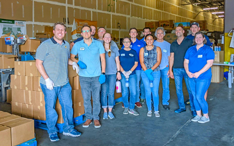 EDG Inc Community Service at Second Harvest Food Bank of New Orleans