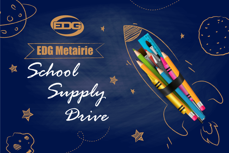 EDG Inc CASA Jefferson school supply drive 2022
