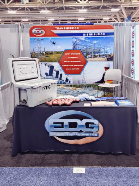 IEEE PES T&D Booth EDG Inc 2