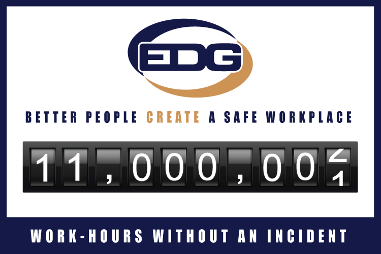 EDG Inc Work Hours Safety 11MM hours