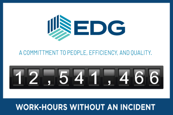 EDG Work Hours without incident 12,541,466