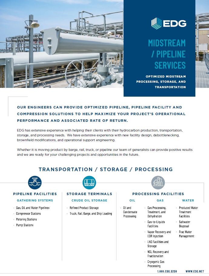 EDG Midstream Pipeline Services Brochure