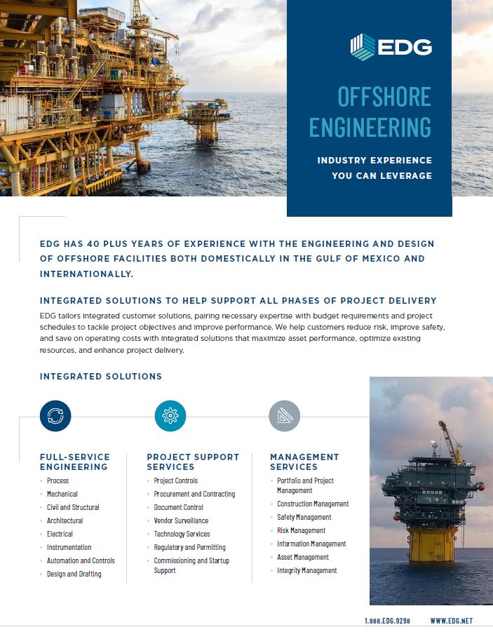 EDG Offshore Engineering Brochure