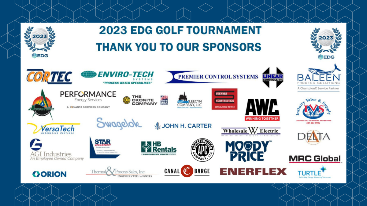 EDG Metairie Employee and Family Golf Tournament 2023 Sponsors