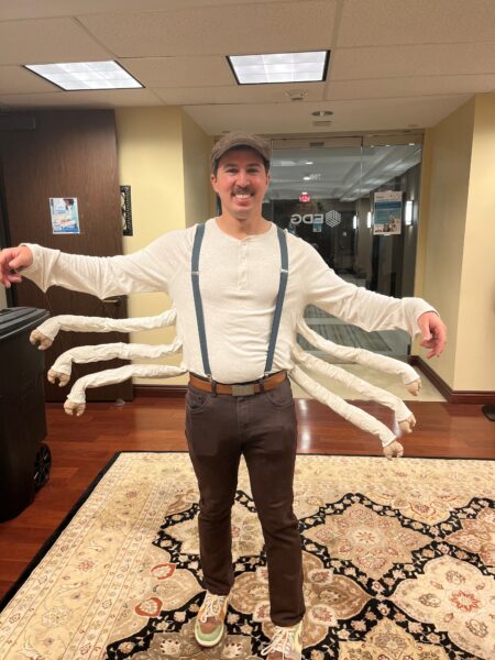 EDG Metairie Halloween 2023 - Greg-Mr. Centipede (James & the Giant Peach)