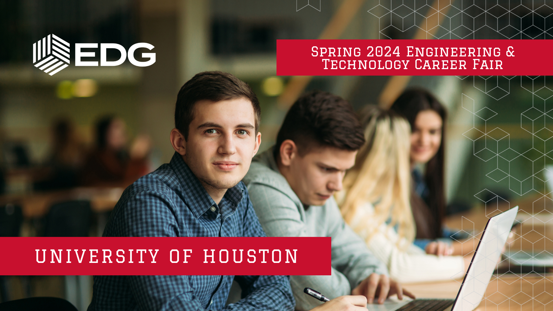 EDG at University of Houston Engineering and Technology Career Fair Spring 2024