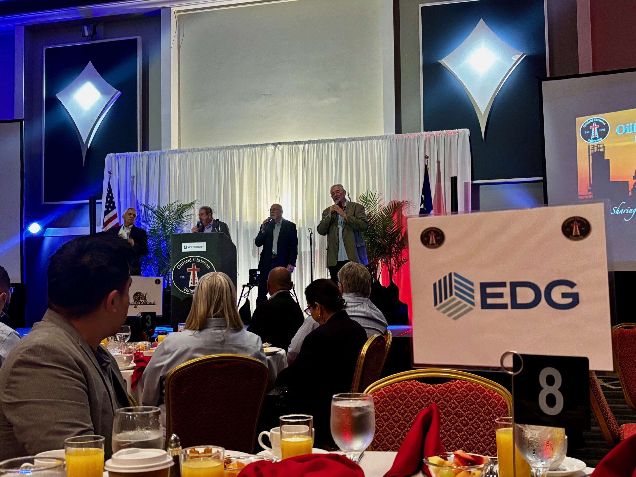 EDG at Oilfield Christian Fellowship Breakfast 2025