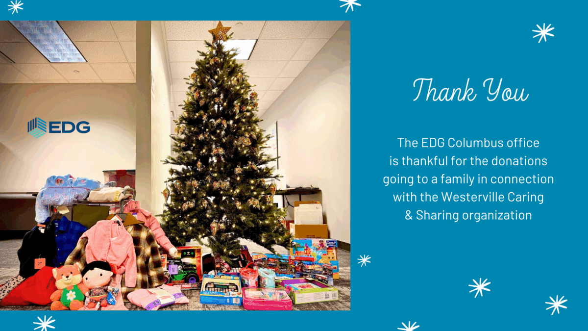 EDG Columbus Westerville Caring and Sharing Toy and Gift Drive 2025