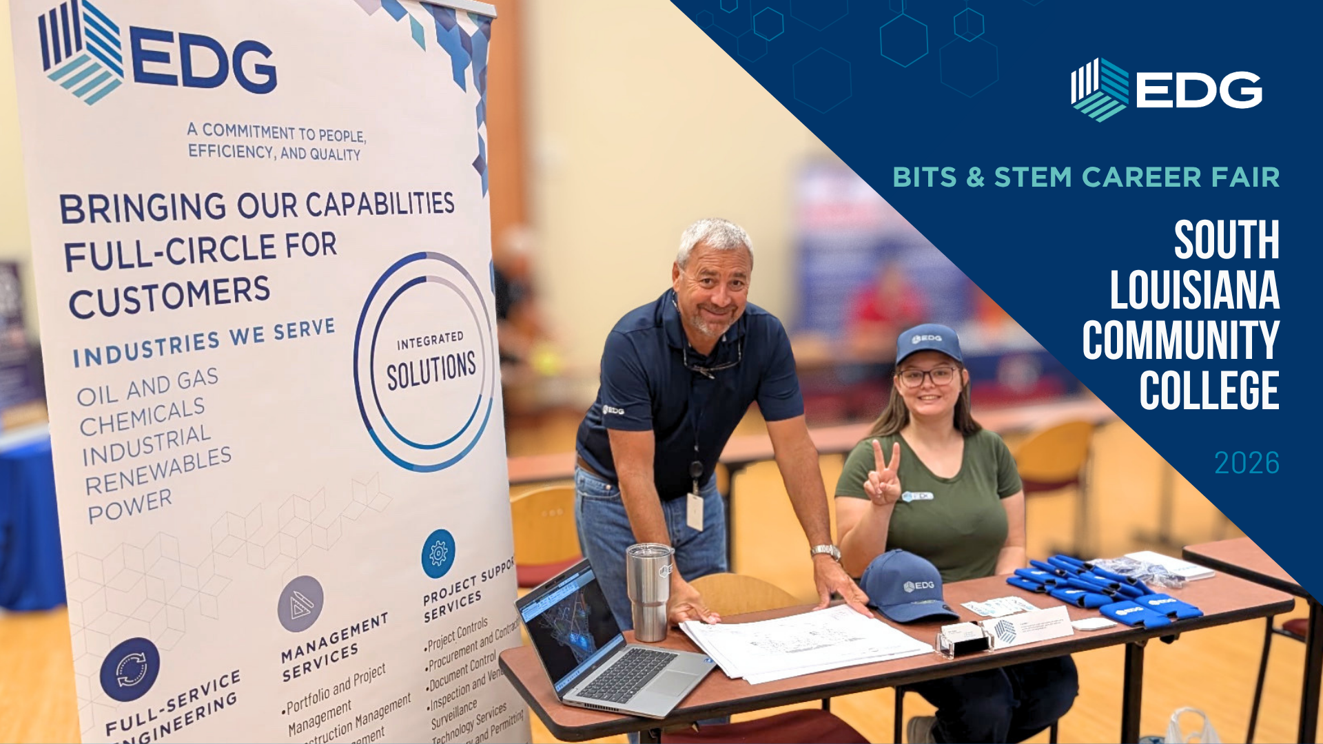 EDG at Summer 2026 BITS & STEM Fair at South LA Community College